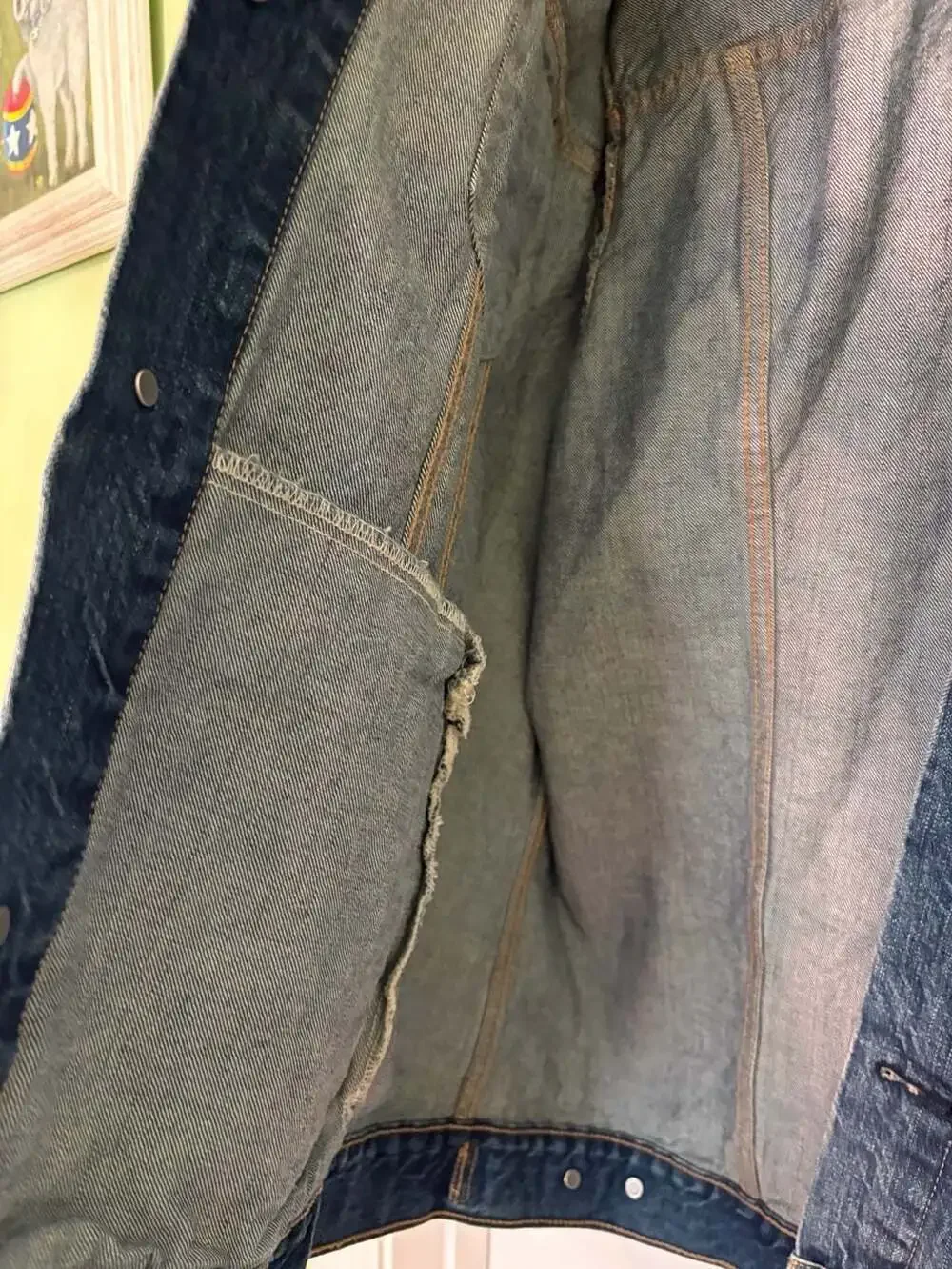 EUC Levi's Medium Wash Denim Trucker Jacket Size XXL
